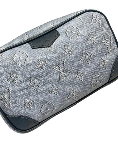 LOUIS VUITTON（ルイ ヴィトン）LOUIS VUITTON (ルイ ヴィトン) モノグラム・ヘリテージ トロカデロ・ウェアラブル ウォレット スカイブルーの古着・服飾アイテム