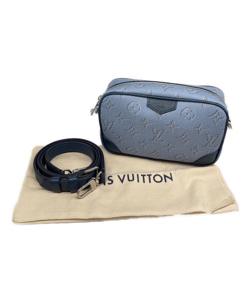 LOUIS VUITTON（ルイ ヴィトン）LOUIS VUITTON (ルイ ヴィトン) モノグラム・ヘリテージ トロカデロ・ウェアラブル ウォレット スカイブルーの古着・服飾アイテム