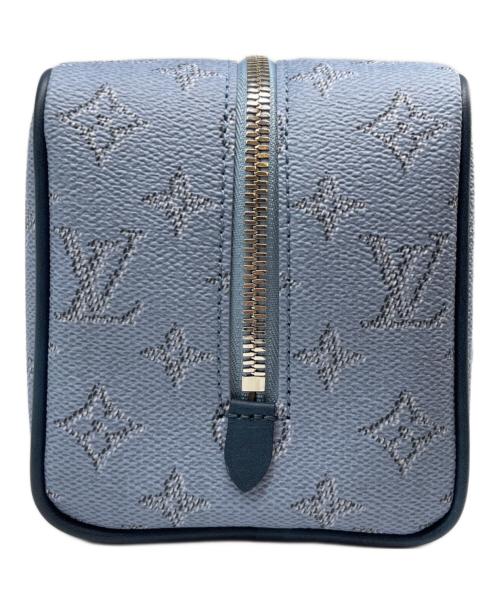 LOUIS VUITTON（ルイ ヴィトン）LOUIS VUITTON (ルイ ヴィトン) モノグラム ヘリテージ ロッカー ドップキット スカイブルーの古着・服飾アイテム