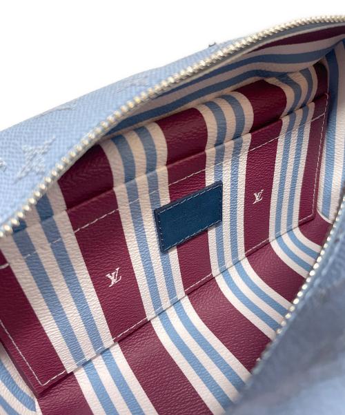 LOUIS VUITTON（ルイ ヴィトン）LOUIS VUITTON (ルイ ヴィトン) モノグラム ヘリテージ ロッカー ドップキット スカイブルーの古着・服飾アイテム