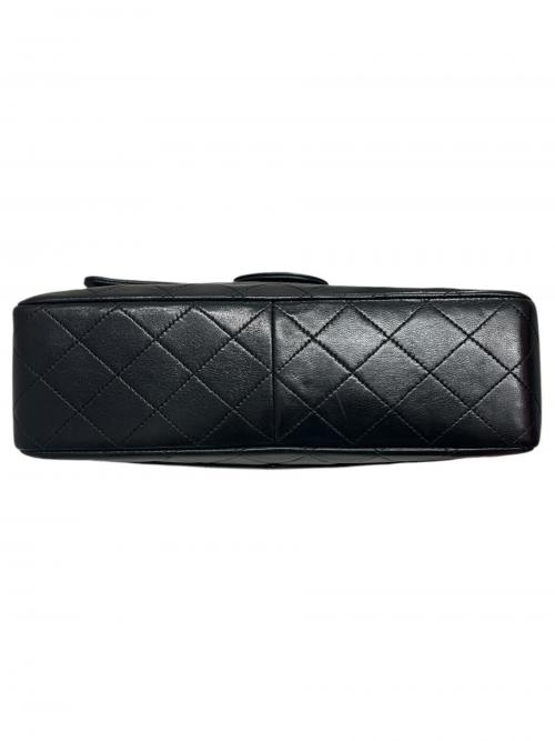 CHANEL（シャネル）CHANEL (シャネル) マトラッセ25 Wフラップチェーンショルダーバッグ ブラック サイズ:25の古着・服飾アイテム