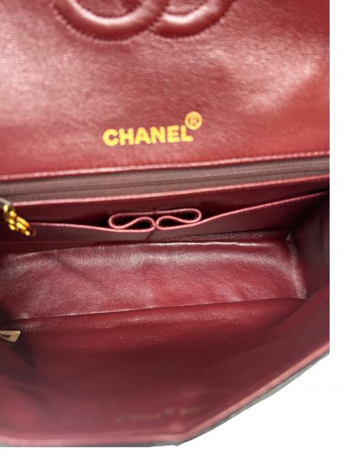 CHANEL（シャネル）CHANEL (シャネル) マトラッセ25 Wフラップチェーンショルダーバッグ ブラック サイズ:25の古着・服飾アイテム