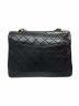 CHANEL (シャネル) マトラッセ25 Wフラップチェーンショルダーバッグ ブラック サイズ:25：600000円
