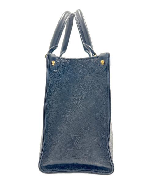 LOUIS VUITTON（ルイ ヴィトン）LOUIS VUITTON (ルイ ヴィトン) オンザゴー PM モノグラム・アンプラント/OnTheGo PM Monogram Empreinte/M45653 ノワール サイズ:PMの古着・服飾アイテム