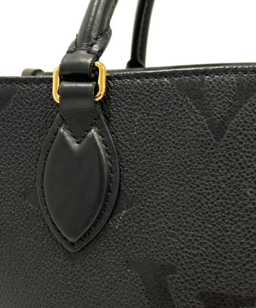 LOUIS VUITTON（ルイ ヴィトン）LOUIS VUITTON (ルイ ヴィトン) オンザゴー PM モノグラム・アンプラント/OnTheGo PM Monogram Empreinte/M45653 ノワール サイズ:PMの古着・服飾アイテム