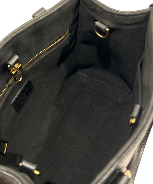 LOUIS VUITTON（ルイ ヴィトン）LOUIS VUITTON (ルイ ヴィトン) オンザゴー PM モノグラム・アンプラント/OnTheGo PM Monogram Empreinte/M45653 ノワール サイズ:PMの古着・服飾アイテム