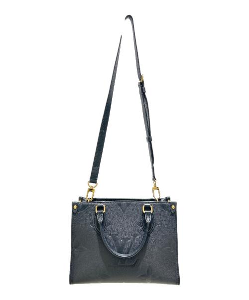 LOUIS VUITTON（ルイ ヴィトン）LOUIS VUITTON (ルイ ヴィトン) オンザゴー PM モノグラム・アンプラント/OnTheGo PM Monogram Empreinte/M45653 ノワール サイズ:PMの古着・服飾アイテム