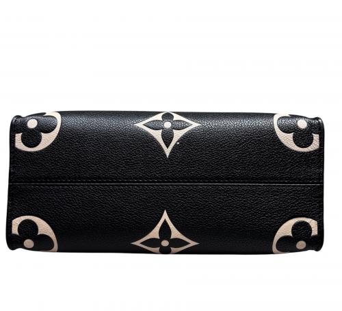 LOUIS VUITTON（ルイ ヴィトン）LOUIS VUITTON (ルイ ヴィトン) オンザゴーPM モノグラム・アンプラント/ショルダーバッグ ブラック×ベージュ サイズ:PMの古着・服飾アイテム