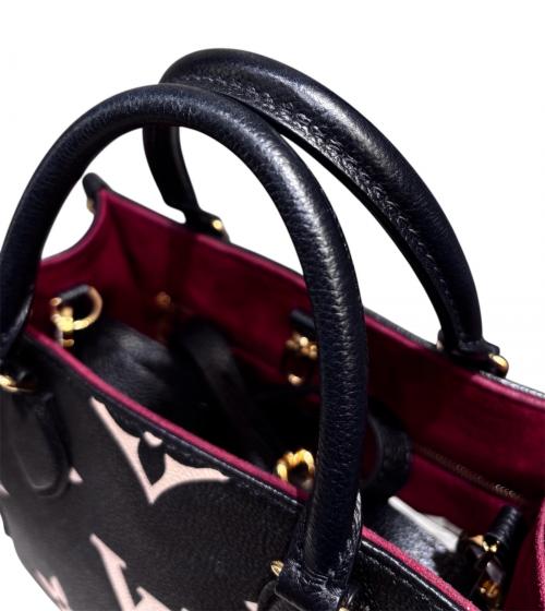 LOUIS VUITTON（ルイ ヴィトン）LOUIS VUITTON (ルイ ヴィトン) オンザゴーPM モノグラム・アンプラント/ショルダーバッグ ブラック×ベージュ サイズ:PMの古着・服飾アイテム