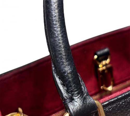 LOUIS VUITTON（ルイ ヴィトン）LOUIS VUITTON (ルイ ヴィトン) オンザゴーPM モノグラム・アンプラント/ショルダーバッグ ブラック×ベージュ サイズ:PMの古着・服飾アイテム