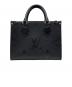 LOUIS VUITTON（ルイ ヴィトン）の古着「オンザゴーPM」｜ブラック