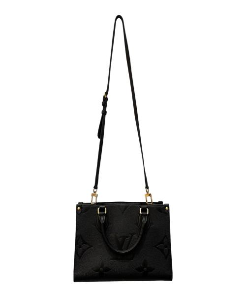 LOUIS VUITTON（ルイ ヴィトン）LOUIS VUITTON (ルイ ヴィトン) オンザゴーPM モノグラム・アンプラント/ショルダーバッグ ノワール サイズ:PMの古着・服飾アイテム