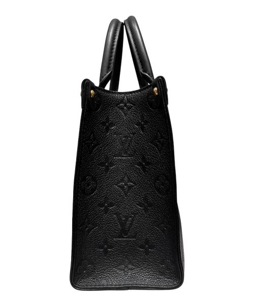 LOUIS VUITTON（ルイ ヴィトン）LOUIS VUITTON (ルイ ヴィトン) オンザゴーPM モノグラム・アンプラント/ショルダーバッグ ノワール サイズ:PMの古着・服飾アイテム