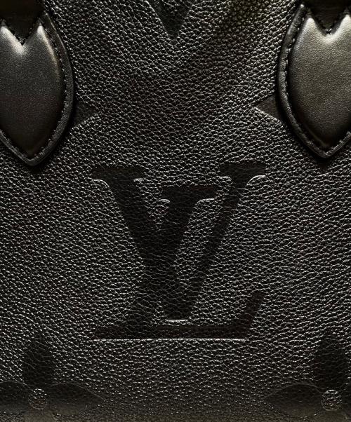 LOUIS VUITTON（ルイ ヴィトン）LOUIS VUITTON (ルイ ヴィトン) オンザゴーPM モノグラム・アンプラント/ショルダーバッグ ノワール サイズ:PMの古着・服飾アイテム
