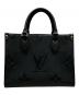 LOUIS VUITTON (ルイ ヴィトン) オンザゴーPM モノグラム・アンプラント/ショルダーバッグ ノワール サイズ:PM：350000円
