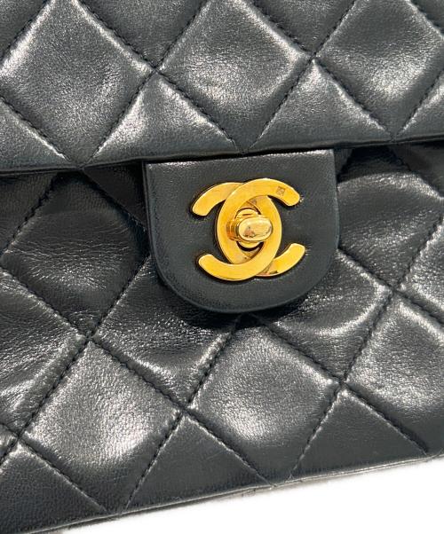 CHANEL（シャネル）CHANEL (シャネル) マトラッセ20/Matelassé20 ブラック×ゴールド サイズ:20の古着・服飾アイテム