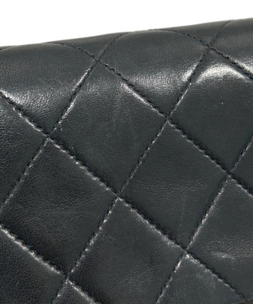 CHANEL（シャネル）CHANEL (シャネル) マトラッセ20/Matelassé20 ブラック×ゴールド サイズ:20の古着・服飾アイテム
