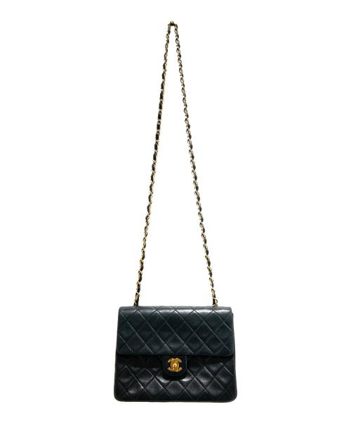 CHANEL（シャネル）CHANEL (シャネル) マトラッセ20/Matelassé20 ブラック×ゴールド サイズ:20の古着・服飾アイテム