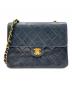 CHANEL（シャネル）の古着「マトラッセ20/Matelassé20」｜ブラック×ゴールド