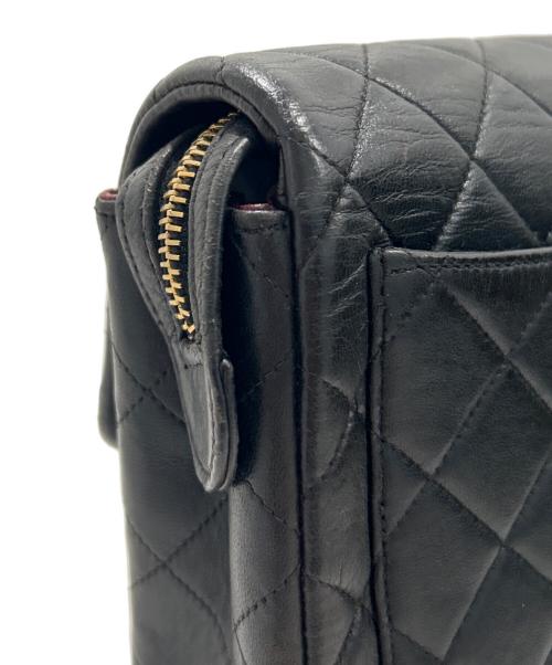 CHANEL（シャネル）CHANEL (シャネル) マトラッセチェーンリュック ブラック サイズ:25の古着・服飾アイテム