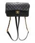 CHANEL (シャネル) マトラッセチェーンリュック ブラック サイズ:25：700000円