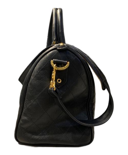 CHANEL（シャネル）CHANEL (シャネル) ビコローレ ボストンバッグ ブラックの古着・服飾アイテム