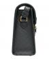 中古・古着 GUCCI (グッチ) ホースビット1955ショルダーバッグ 732314 ブラック×ゴールド：160000円