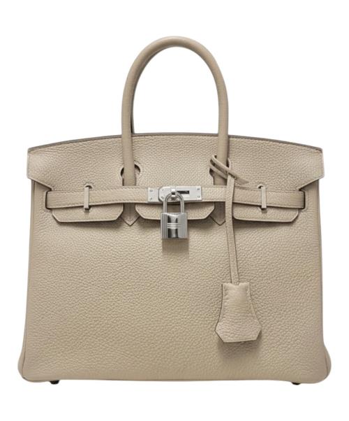 HERMES（エルメス）HERMES (エルメス) Birkin 25 Verso バーキン 25 ヴェルソ/トゴ/トレンチ×ブーゲンビリア/U刻印：2022年製造/シルバー金具 トレンチ/ブーゲンビリア サイズ:25の古着・服飾アイテム