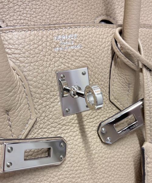 HERMES（エルメス）HERMES (エルメス) Birkin 25 Verso バーキン 25 ヴェルソ/トゴ/トレンチ×ブーゲンビリア/U刻印：2022年製造/シルバー金具 トレンチ/ブーゲンビリア サイズ:25の古着・服飾アイテム