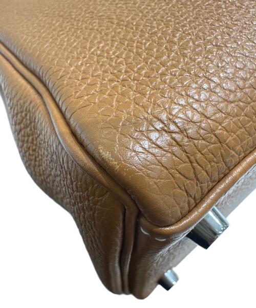 HERMES（エルメス）HERMES (エルメス) ケリー28 内縫い/トゴ/ゴールド/シルバー金具/◻︎M:2009年 ゴールド サイズ:28の古着・服飾アイテム