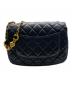 CHANEL (シャネル) ハートチャームチェーンショルダーバッグ ブラック：700000円