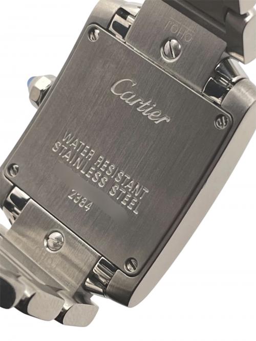 Cartier（カルティエ）Cartier (カルティエ) タンクフランセーズSM/Tank Francaise SM/Ref.W51008Q3 アイボリー文字盤 サイズ:20mmの古着・服飾アイテム