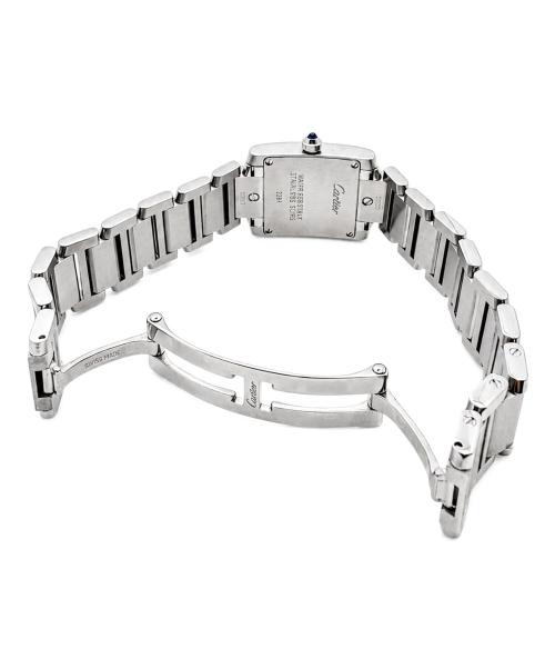 Cartier（カルティエ）Cartier (カルティエ) タンクフランセーズSM/Tank Francaise SM/Ref.W51008Q3 アイボリー文字盤 サイズ:20mmの古着・服飾アイテム