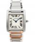 Cartier（カルティエ）の古着「タンクフランセーズSM/Tank Francaise SM/Ref.W51008Q3」｜アイボリー文字盤