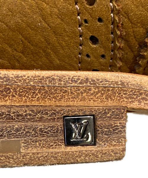 LOUIS VUITTON（ルイ ヴィトン）LOUIS VUITTON (ルイ ヴィトン) ウィングチップシューズ ブラウン サイズ:7Mの古着・服飾アイテム