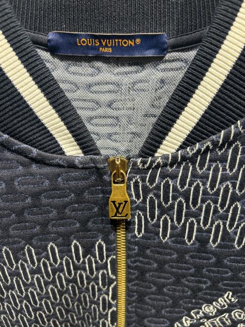LOUIS VUITTON（ルイ ヴィトン）LOUIS VUITTON (ルイ ヴィトン) ダミエ ボンバージャケット/HRY87W ネイビー サイズ:XXLの古着・服飾アイテム