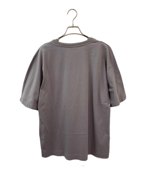 DRIES VAN NOTEN（ドリスヴァンノッテン）DRIES VAN NOTEN (ドリスヴァンノッテン) フラワーエンブロイダリーTシャツ グレー サイズ:Sの古着・服飾アイテム