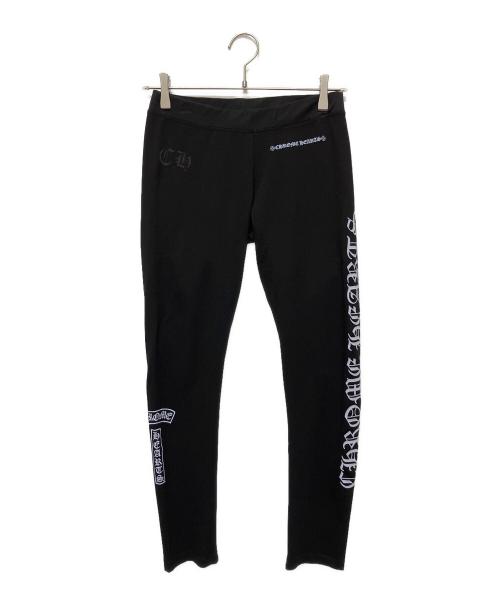 CHROME HEARTS（クロムハーツ）CHROME HEARTS (クロムハーツ) レギンスパンツ ブラック×ブルー サイズ:Mの古着・服飾アイテム