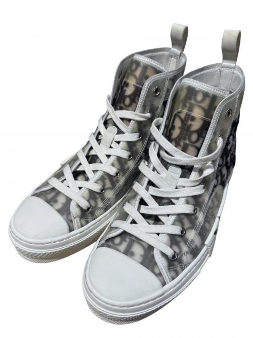 Dior（ディオール）Dior (ディオール) Shawn Stussy (ショーン・ステューシー) Shawn B23 スニーカー 3SH118YYO カーキ サイズ:40の古着・服飾アイテム
