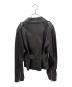 Maison Margiela (メゾンマルジェラ) ライダースジャケット ブラック サイズ:36：120000円
