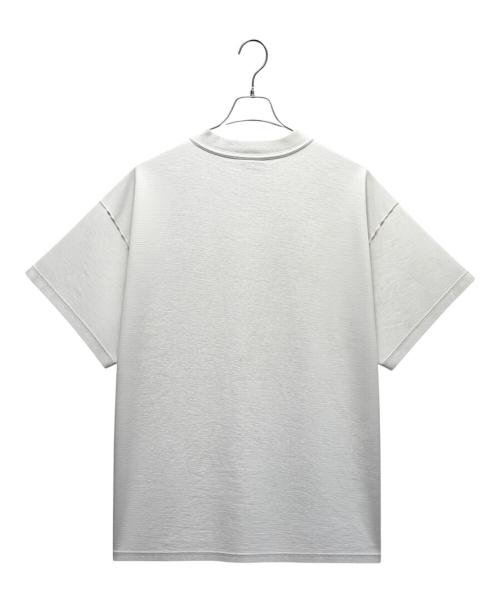BALENCIAGA（バレンシアガ）BALENCIAGA (バレンシアガ) リバースロゴTシャツ/XJ687356 グレー サイズ:2の古着・服飾アイテム