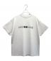 BALENCIAGA（バレンシアガ）の古着「リバースロゴTシャツ/XJ687356」｜グレー