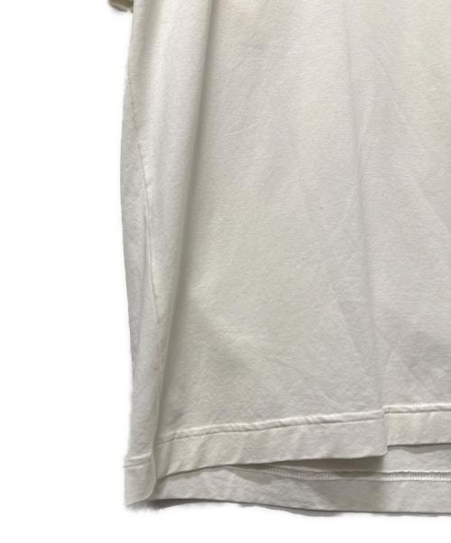 PRADA（プラダ）PRADA (プラダ) ナイロン切り替えTシャツ ホワイト サイズ:Mの古着・服飾アイテム