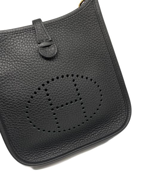 HERMES（エルメス）HERMES (エルメス) エブリン TPM/ゴールド金具/トリヨンクレマンス/ブラック/K刻印 ブラック サイズ:TPMの古着・服飾アイテム