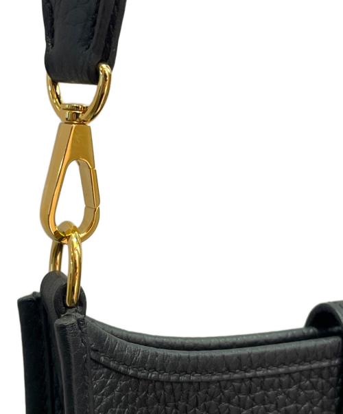 HERMES（エルメス）HERMES (エルメス) エブリン TPM/ゴールド金具/トリヨンクレマンス/ブラック/K刻印 ブラック サイズ:TPMの古着・服飾アイテム