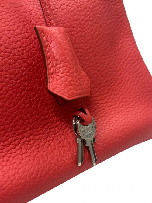 HERMES（エルメス）HERMES (エルメス) Birkin 30 バーキン 30/トリヨンクレマンス/ローズジャイプール/▢P刻印：2012年製造/シルバー刻印 ローズジャイプール×シルバー金具 サイズ:30の古着・服飾アイテム