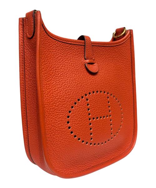 HERMES（エルメス）HERMES (エルメス) エブリン TPM/ゴールド金具/トリヨンクレマンス/ブラウン系/Y刻印/2020年 ブラウン系×ゴールド金具 サイズ:TPMの古着・服飾アイテム