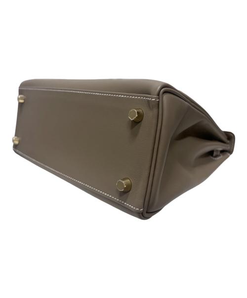 HERMES（エルメス）HERMES (エルメス) Kelly25 ケリー25 内縫い/ゴールド金具/ヴォースイフト/エトゥープ/W刻印:2024年製 エトゥープ サイズ:25の古着・服飾アイテム