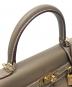 中古・古着 HERMES (エルメス) Kelly25 ケリー25 内縫い/ゴールド金具/ヴォースイフト/エトゥープ/W刻印:2024年製 エトゥープ サイズ:25：3200000円