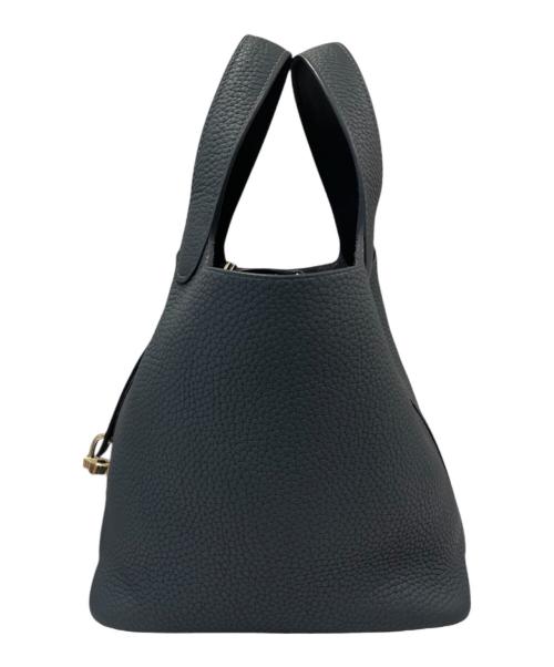 HERMES（エルメス）HERMES (エルメス) ピコタンロックPM/トリヨンクレマンス/グリミスティ/W刻印:2024年/シャンパンゴールド金具（パーマブラス） グリミスティ サイズ:PMの古着・服飾アイテム